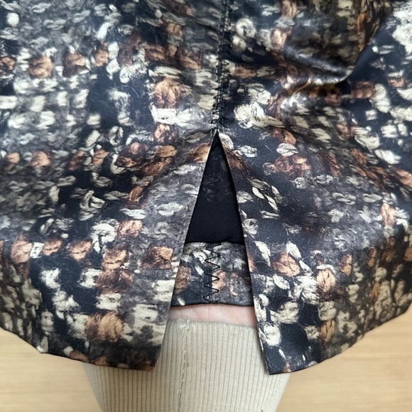 Giambattista Valli Y2K Vintage Silk and Cashmere Printed Patterned Pencil Skirt - Picture 8 of 11